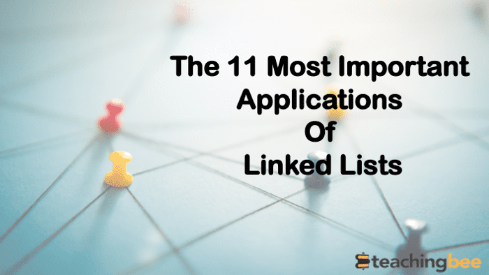 applications of linked lists