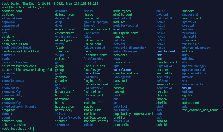 basic linux commands