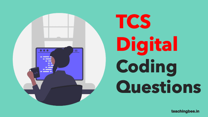 TCS Digital Coding Questions