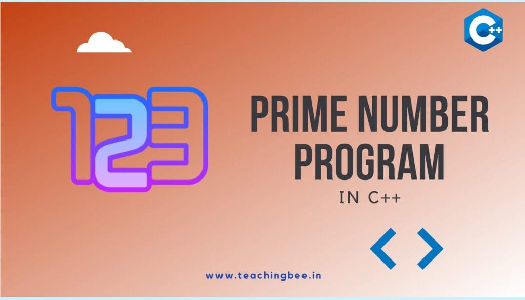 Prime Number Program In C++
