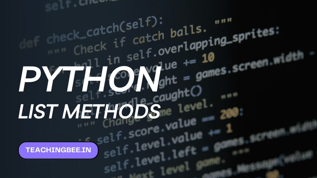Comprehensive Guide To List Function Python 2024 - TeachingBee