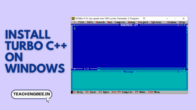 turbo c compiler