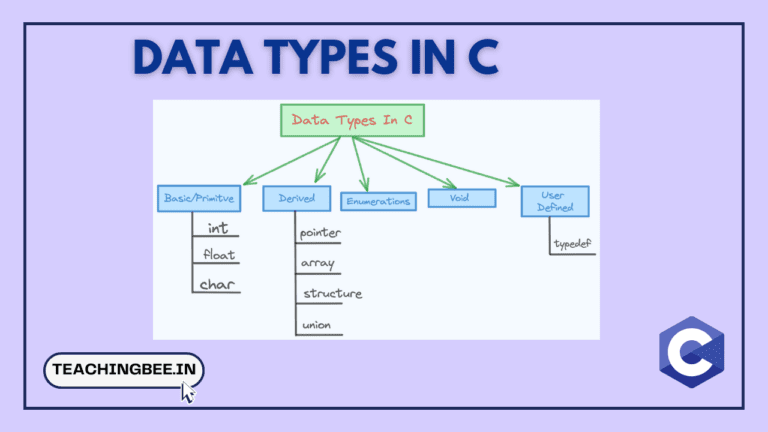 data types in C
